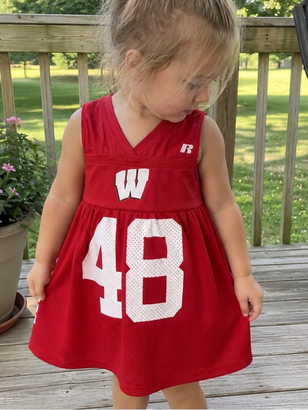 Wisconsin Badgers Jersey Dress